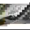 Mexen Flat VR20S fűtőtest 1800 x 600 mm, középső alsó csatlakozás, 1308 W, antracit - W6VR20S-180-060-66