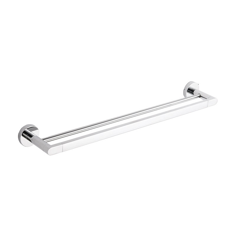 Mexen Tiber cuier dublu pentru prosoape, Crom - 7050525-00