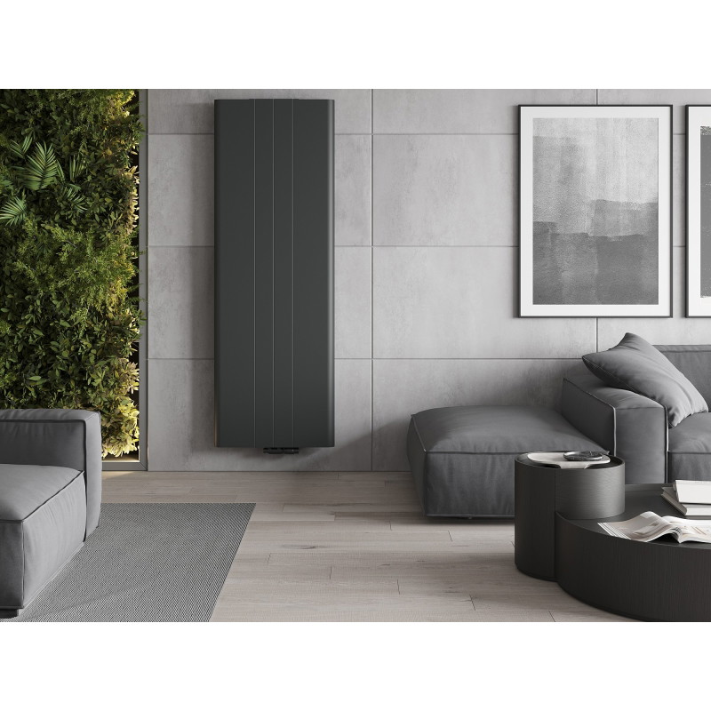Mexen VR20SL Linie radiator placă 1600 x 500 mm, conectare centrală inferioară, 993 W, antracit - W6-160-050-66
