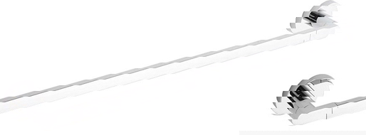 Mexen Tiber törölköző fogas, Króm - 7050524-00