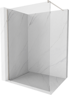 Mexen Kioto Walk-in zuhanyfal 110 x 200 cm, átlátszó 8 mm, csiszolt nikkel - 800-110-101-97-00