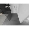 Mexen Kioto Walk-in zuhanyfal 180 x 200 cm, átlátszó 8 mm, selyemfényű nikkel - 800-180-101-97-00