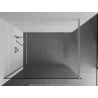 Mexen Kioto Walk-in zuhanyfal 180 x 200 cm, átlátszó 8 mm, selyemfényű nikkel - 800-180-101-97-00