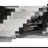 Mexen Kioto perete de duș Walk-in 120 x 200 cm, transparent/frosted 8 mm, cupru periat - 800-120-101-65-35