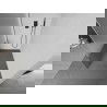 Mexen Kioto perete de duș Walk-in 140 x 200 cm, transparent/frosted 8 mm, gri armat - 800-140-101-66-35