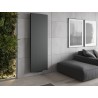 Mexen VS20SL Lemezes radiátor 1600 x 300 mm, alsó középső csatlakozás, 596 W, antracit - W6-160-030-66