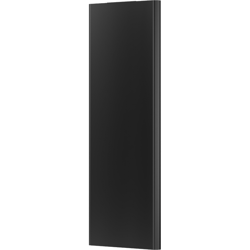 Mexen VR20S Radiator plan 1600 x 300 mm, racord inferior central, 596 W, negru - W6-160-030-70 - W6VR20S-160-030-70