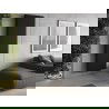 Mexen Flat VR20S radiátor, 1800 x 400 mm, alsó középső csatlakozás, 872 W, fekete - W6VR20S-180-040-70