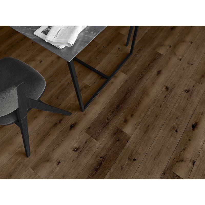 Mexen Strasburg vinyl panelek 1240 x 182 mm SPC 6,5 mm, IXPE 1,5 mm alátét, 4 V-fuga, Tölgy - F1033-1240-182-505-4V1-01