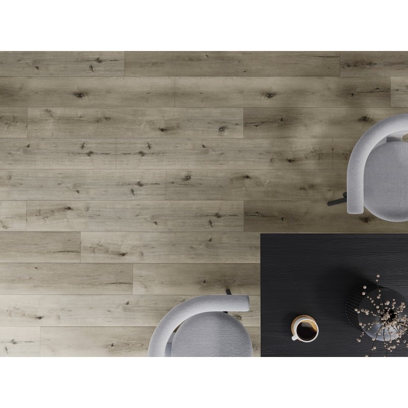 Mexen Bevil Oaks 1240 x 182 mm SPC 6,5 mm-es vinil panelek, IXPE 1,5 mm alátét, 4 V-Fuga, Tölgy - F1036-1240-182-505-4V1-01