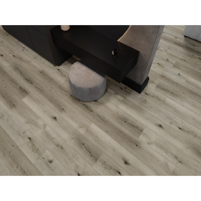 Mexen Bevil Oaks 1240 x 182 mm SPC 6,5 mm-es vinil panelek, IXPE 1,5 mm alátét, 4 V-Fuga, Tölgy - F1036-1240-182-505-4V1-01