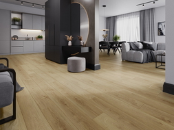 Mexen Anniston vinil panelek 1240 x 182 mm SPC 6,5 mm, IXPE 1,5 mm alátét, 4 oldali V-fugával, Dąb - F1038-1240-182-505-4V1-01
