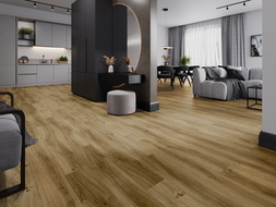 Mexen Amsterdam vinyl padlóburkolat 1240 x 182 mm SPC 6,5 mm, IXPE alátét 1,5 mm, 4 V-Fuga, Tölgy - F1042-1240-182-505-4V1-01