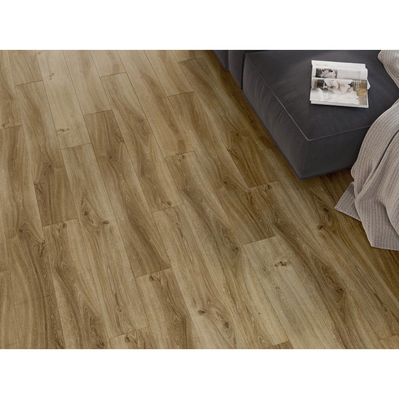 Mexen Amsterdam vinil panelek 1240 x 182 mm SPC 6,5 mm, IXPE alátét 1,5 mm, 4 V-fuga, Tölgy - F1042-1240-182-505-4V1-01