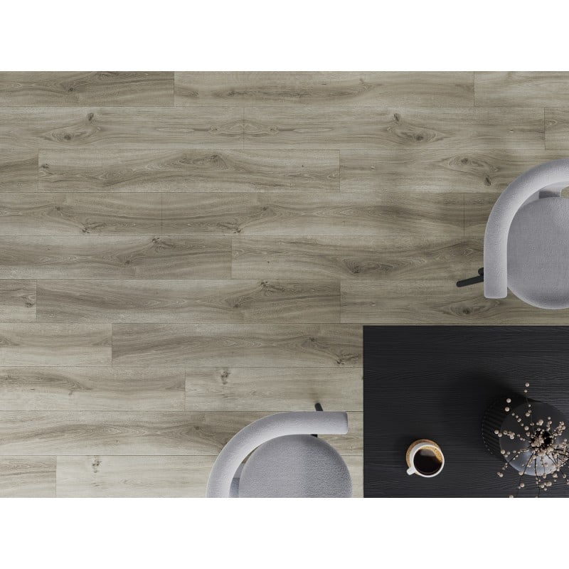Mexen Richmond 1240 x 182 mm-es vinil panelek SPC 6,5 mm, IXPE 1,5 mm alátét, 4 V-fuga, Tölgy - F1043-1240-182-505-4V1-01