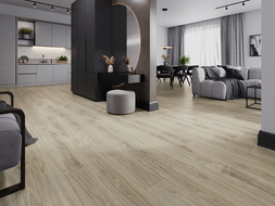 Mexen Madison vinyl padlóburkolatok 1240 x 182 mm SPC 6,5 mm, IXPE alátét 1,5 mm, 4 V-fuga, Tölgy