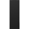 Mexen Flat VR20S fűtőtest 1400 x 600 mm, alsó középső csatlakozás, 1068 W, fekete - W6VR20S-140-060-70