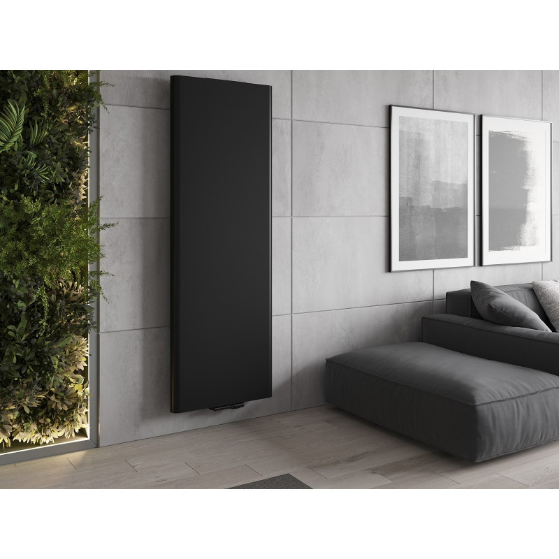 Mexen VR20S Flat radiator placă 1600 x 600 mm, racordare inferioară centrală, 1191 W, negru - W6-160-060-70