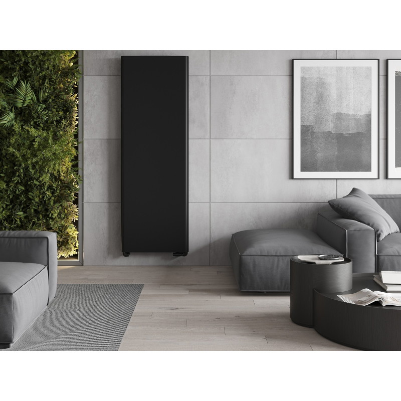 Mexen VR20S Flat lemezradiátor 1800 x 600 mm, alsó középső csatlakozás, 1308 W, fekete - W6-180-060-70