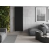 Mexen VR20S Flat lemezradiátor 1800 x 600 mm, alsó középső csatlakozás, 1308 W, fekete - W6-180-060-70