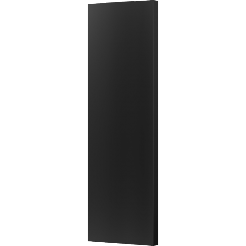 Mexen Flat VS20S lapradiátor 2000 x 400 mm, alsó középső csatlakozás, 945 W, fekete - W6VS20S-200-040-70