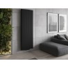 Mexen VR20SL Line lapos radiátor 2000 x 600 mm, alsó középső csatlakozás, 1417 W, fekete - W6-200-060-70