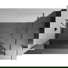 Mexen Kioto Walk-in zuhanyfal 140 x 200 cm, tükör 8 mm, gun gray csiszolt - 800-140-101-66-50