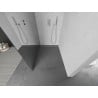 Mexen Kioto Walk-in zuhanyfal 80 x 200 cm, tükör 8 mm, kefélt nikkel - 800-080-101-97-50