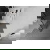 Mexen Kioto perete duș Walk-in 140 x 200 cm, model negru 8 mm, gun gray periat - 800-140-101-66-70