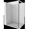 Mexen Kioto perete Walk-in 70 x 200 cm, model negru 8 mm, nichel periat - 800-070-101-97-70