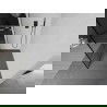 Mexen Kioto perete prăjeasă Walk-in 140 x 200 cm, model negru 8 mm, gri metalizat periat - 800-140-101-66-77