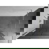 Mexen Kioto Walk-in zuhanyfal 160 x 200 cm, fekete minta 8 mm, köszörült nikkel - 800-160-101-97-77