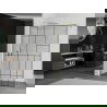 Mexen Kioto paravan de duș Walk-in 120 x 200 cm, model negru 8 mm, finisaj auriu periat - 800-120-101-55-78