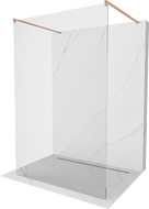 Mexen Kioto paravan de duș liber 100 x 200 cm, transparent 8 mm, cupru periat - 800-100-002-65-00