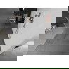 Mexen Kioto perete de duș liber 140 x 200 cm, sticlă mată 8 mm, cupru periat - 800-140-002-65-30