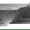 Mexen Kioto perete de duș autonom 110 x 200 cm, transparent/frozen 8 mm, nichel periat - 800-110-002-97-35