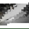 Mexen Kioto önálló zuhanyfal 100 x 200 cm, grafit 8 mm, gun gray csiszolt - 800-100-002-66-40