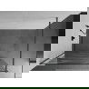 Mexen Kioto perete duș Walk-in 100 x 200 cm, model alb 8 mm, gri pistol periat - 800-100-101-66-97