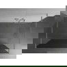 Mexen Kioto pereți de duș independente 110 x 200 cm, grafit 8 mm, nichel periat - 800-110-002-97-40