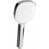 Mexen R-33 egyfokozatú zuhanyfej, króm/fehér - 79533-02