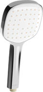Mexen R-33 egyfokozatú zuhanyfej, króm/fehér - 79533-02