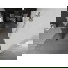 Mexen Kioto perete duș liber 140 x 200 cm, oglină 8 mm, nichel periat - 800-140-002-97-50