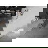 Mexen Kioto perete de duș liber 150 x 200 cm, model negru 8 mm, nichel periat - 800-150-002-97-70