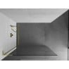 Mexen Kioto L perete de duș Walk-in 85 x 200 cm, transparent, aurie - 800-085-103-50-00