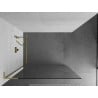 Mexen Kioto L walk-in zuhanyfal 90 x 200 cm, átlátszó, brushed gold - 800-090-103-55-00