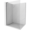 Mexen Kioto L perete de duș Walk-in 75 x 200 cm, transparent, negru - 800-075-103-70-00