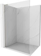 Mexen Kioto L Walk-in zuhanyfal 110 x 200 cm, átlátszó, fésült nikkel - 800-110-103-97-00