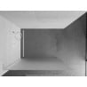 Mexen Kioto L perete de duș Walk-in 100 x 200 cm, mat, alb - 800-100-103-20-30