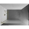 Mexen Kioto L Walk-in zuhanyfal 100 x 200 cm, matt üveg, arany - 800-100-103-50-30