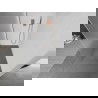 Mexen Kioto L perete de duș Walk-in 80 x 200 cm, sticlă mată, aur roz - 800-080-103-60-30